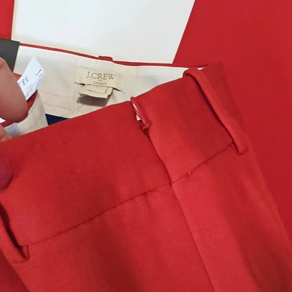 J.Crew City Fit Winnie Pant Red - Picture 7 of 11